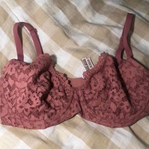 Victoria Secret Floral Laced Bralette.